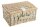 Picknickkorb Weide 4 Personen 40x28x19cm grau/beige