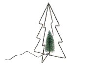 Baum 40LED 3D Draht Baum 30cm
