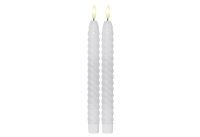 STAR TRADING LED-Echtwachs-Leuchterkerze Flamme Swirl...
