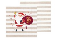 LA VIDA Lunchserviette Weihnachtsgrüße 12er Display
