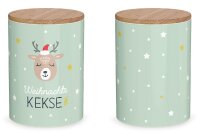 LA VIDA Vorratsdose Weihnachtsgrüße 8er Display