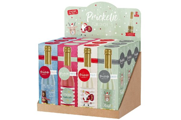 LA VIDA Sekt Weihnachtsgrüße 12er Display