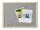 ZELLER PRESENT Pinboard Leinen/Kiefer 30x40cm