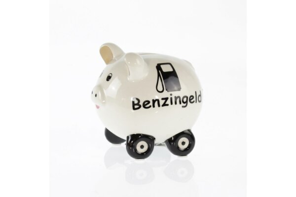 Sparschwein Benzingeld 12x9x11cm