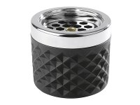 APS Aschenbecher matt 8cm Ø9,5cm schwarz