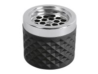 APS Aschenbecher matt 8cm Ø9,5cm schwarz