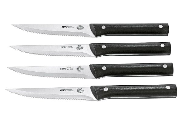 GEFU Steakmesser Set BBQ 4tlg.