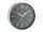 TFA Funk-Wanduhr Batteriebetrieb 19,5cm silberfarben