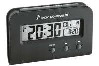 Funk-Wecker schwarz 9cm
