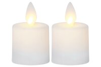 2LED Kerzen Twinkle elfenbein