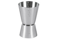 APS Cocktail-Barmaß 2/4 cl Edelstahl 7cm