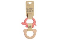 TINY BIO-Bei&szlig;ring coral&amp;beige
