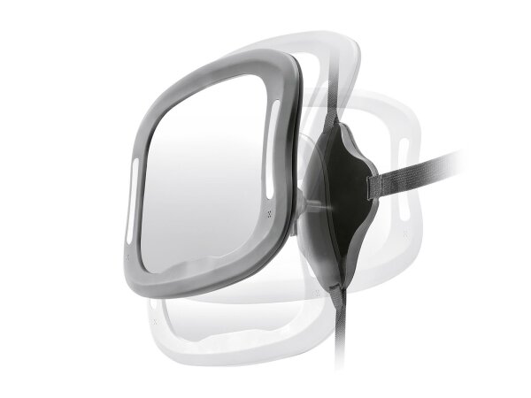 REER Auto-Sicherheitsspiegel BabyView mit LED Licht