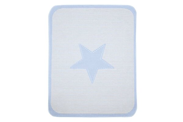 FUSSENEGGER Babydecke Stern 90x70cm