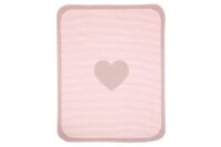 Babydecke Herz 90x70cm