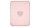 FUSSENEGGER Babydecke Herz 90x70cm