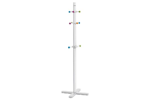 ZELLER PRESENT Kinder-Kleiderständer MDF 38x38x124cm weiß