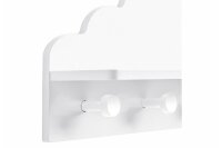 ZELLER PRESENT Kinder-Wandgarderobe MDF 48x12x22cm...