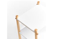 Kinder-Regal MDF/Gummib. Wei&szlig;