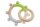 HESS Motorikrassel mit Ring natur/ apfelgrün