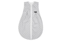 Schlafsack Molton Stars silber, 90 cm, TOG 0,5