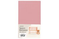 Spannbettl.Jersey 40x90 rose