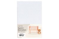 Spannbettl.Frottee 70x140 Wei&szlig;