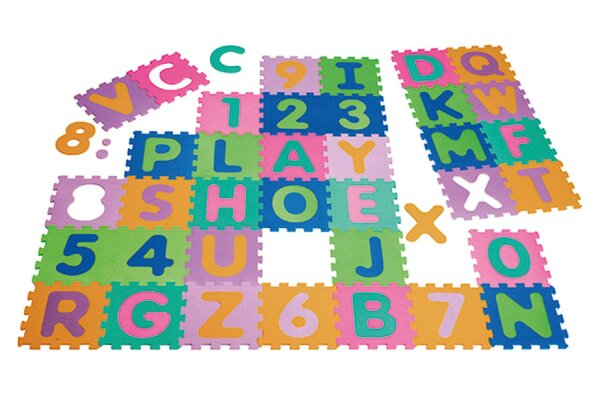 PLAYSHOES EVA-Puzzlematte 36 Teile