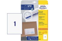 AVERY ZWECKFORM Universal-Etiketten 6119 210x297mm weiß 25 Stück