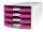 HAN Schubladenbox IMPULS DIN A4/C4 4 Trend Colour pink