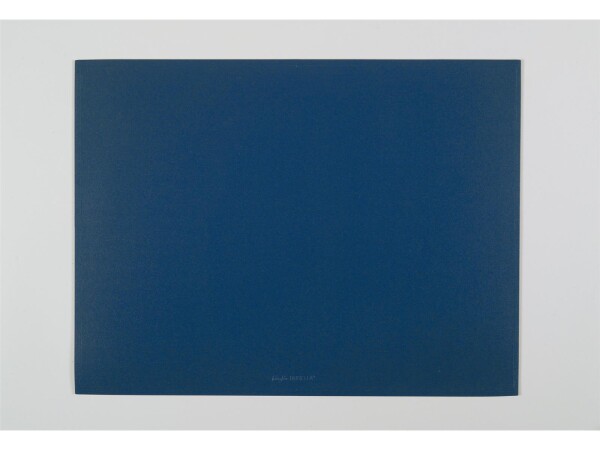 MÜBOPLAST Schreibunterlage mit Schaum 40x53cm blau