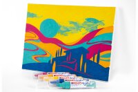 EDDING Acrylic Marker 5000 breit abstrakt 5Stück