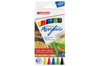 EDDING Acrylic Marker 5100 medium basic 5Stück
