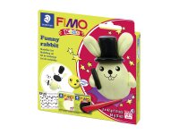 STAEDTLER Modelliermasse Fimo kids funny kits rabbit 4er SZ