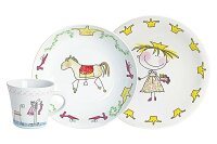 Kindergeschirr M&auml;rchenprinzess