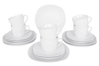 Kaffeeset Lilli 18tlg. wei&szlig;