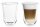 DELONGHI Macchiatogläser doppelwandige Latte Macchiato Thermogläser 220 ml 2er Set