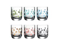 LEONARDO Whiskybecher Becher Punkte sortiert Daily 6er Set