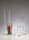 SANDRA RICH Vase Cyli Glas 20cm Ø10cm klar