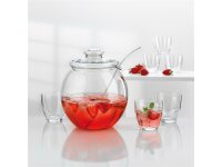 BOHEMIA CRISTAL Bowle Libera Set 9teilig