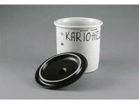 Kartoffeltopf Elfe mit Schrift 3l