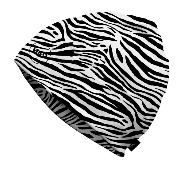 H.A.D. Brushed Tec  Beanie Zebra White S-M