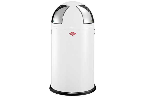 WESCO Treteimer Push Two 50l weiß
