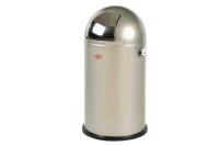 WESCO Abfallsammler Pushboy 50 l neusilber