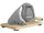 ZASSENHAUS Brotschneidemaschine Classic grau