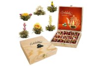 CREANO Holzbox Erblüh-Tee Weißer Tee 12er Pack
