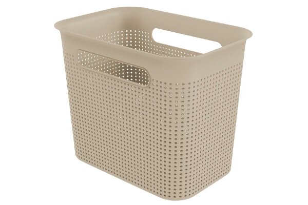 ROTHO Box Brisen schmal 7l 26,2x18x21,1cm cappuccino