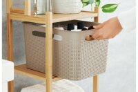 ROTHO Box Brisen groß 16l 36x26,2x21,1cm cappuccino