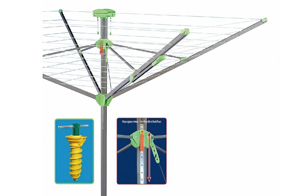 JUWEL Wäschespinne Novaplus Evolution Lift
