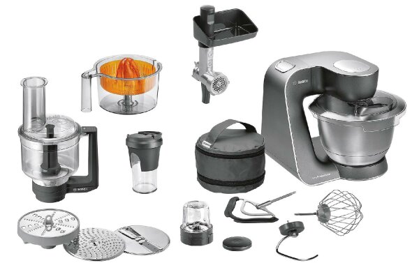 BOSCH Küchenmaschine MUM5 / Serie 4 mystic black/silver